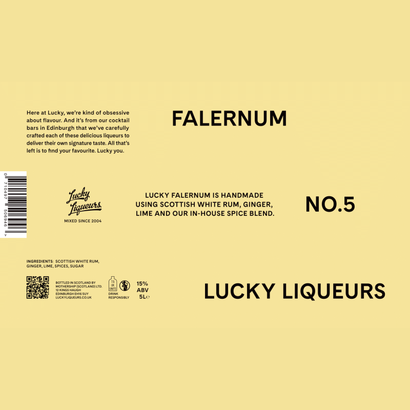 Lucky Liqueurs FALERNUM 5L