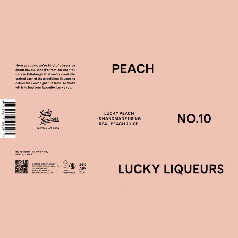 Lucky Liqueurs PEACH 5L
