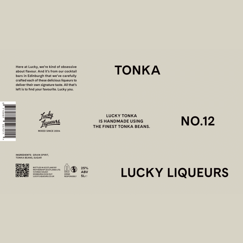 Lucky Liqueurs TONKA 5L
